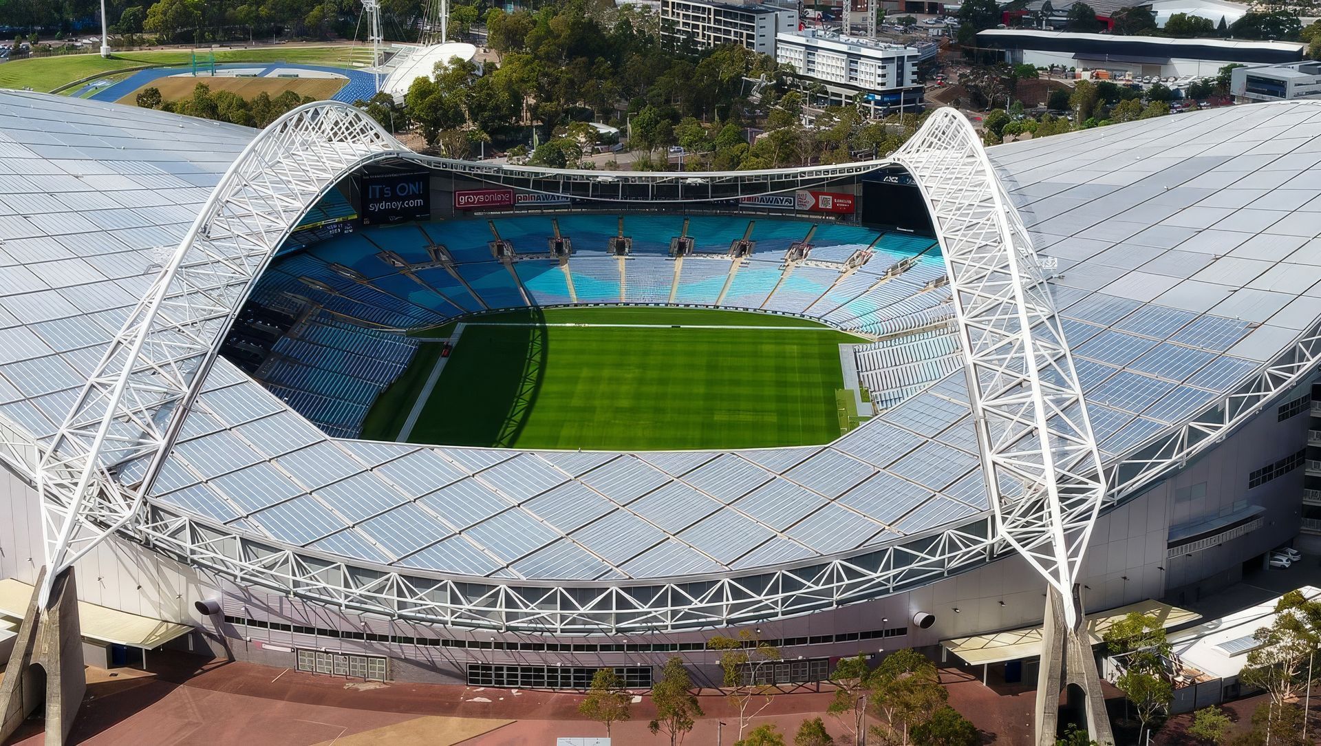 ANZ Stadium banner