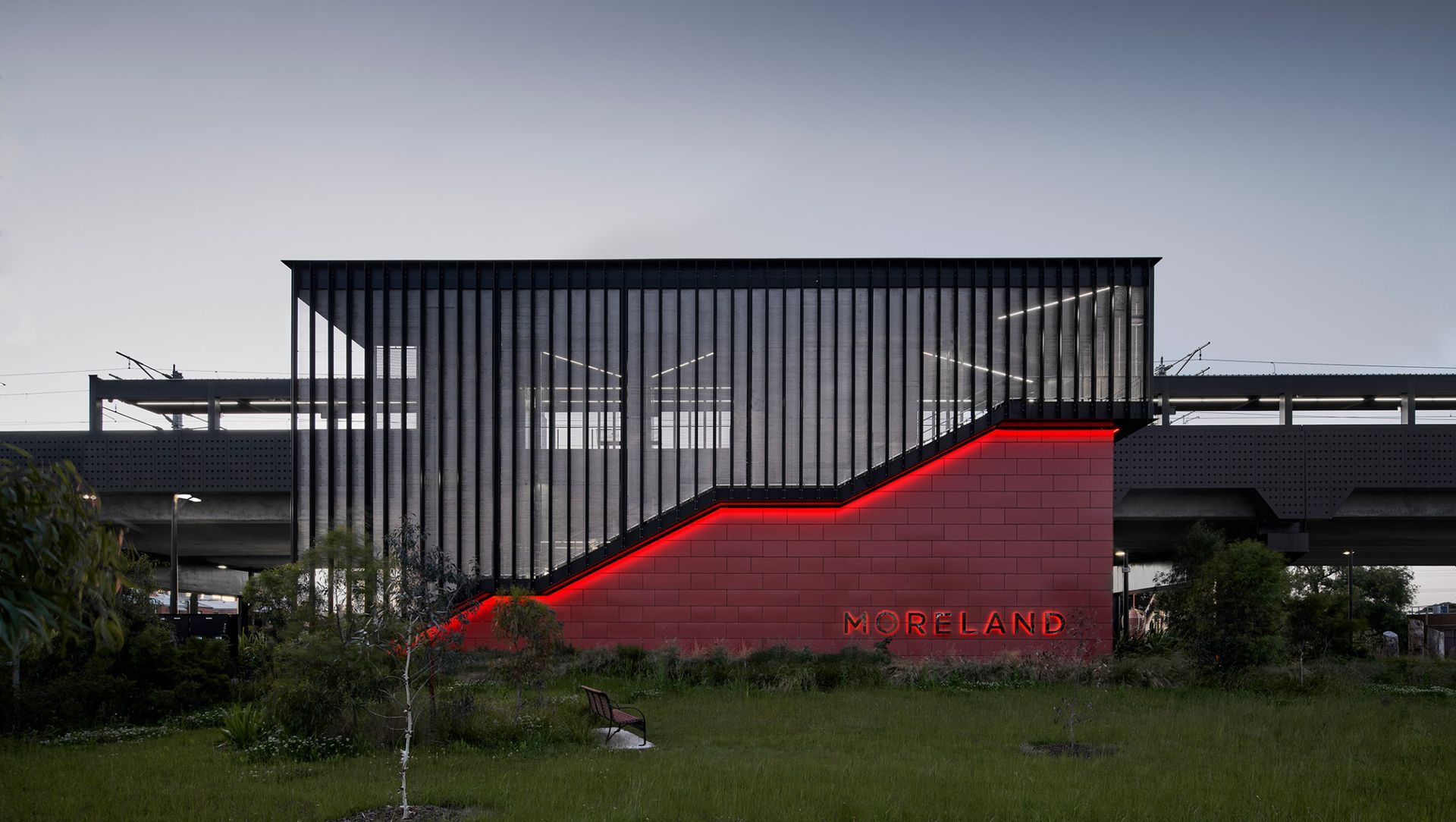 Coburg and Moreland Stations banner