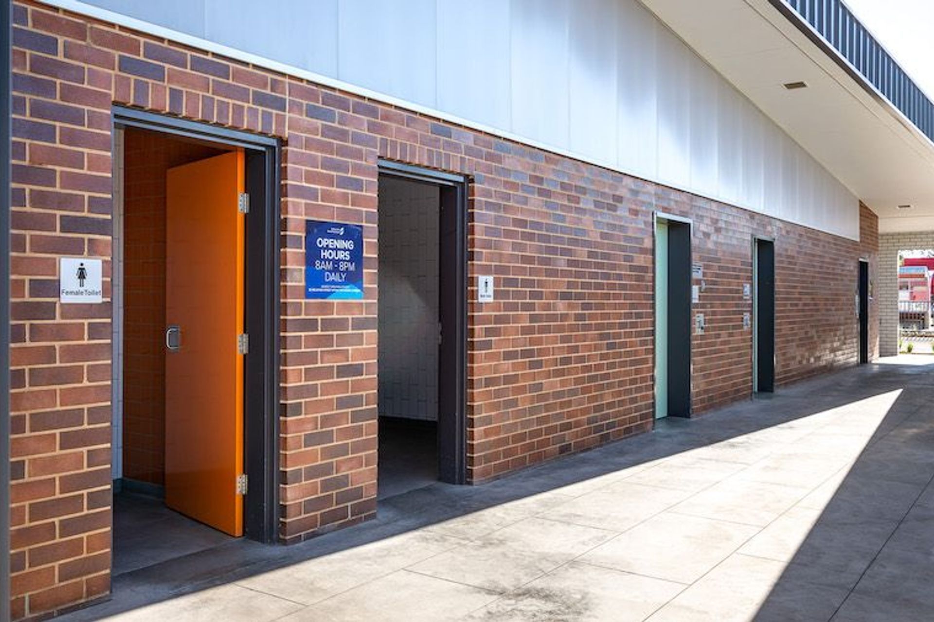 Maude St. Amenities Building