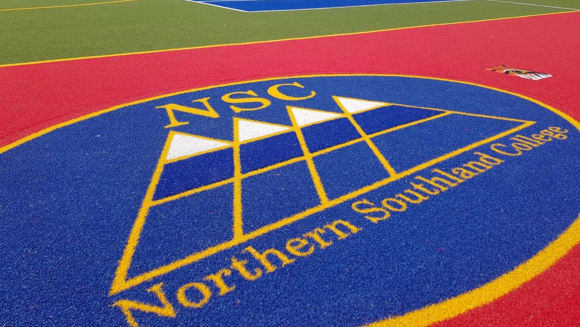 Northern Southland College get the TigerTurf Advantage banner