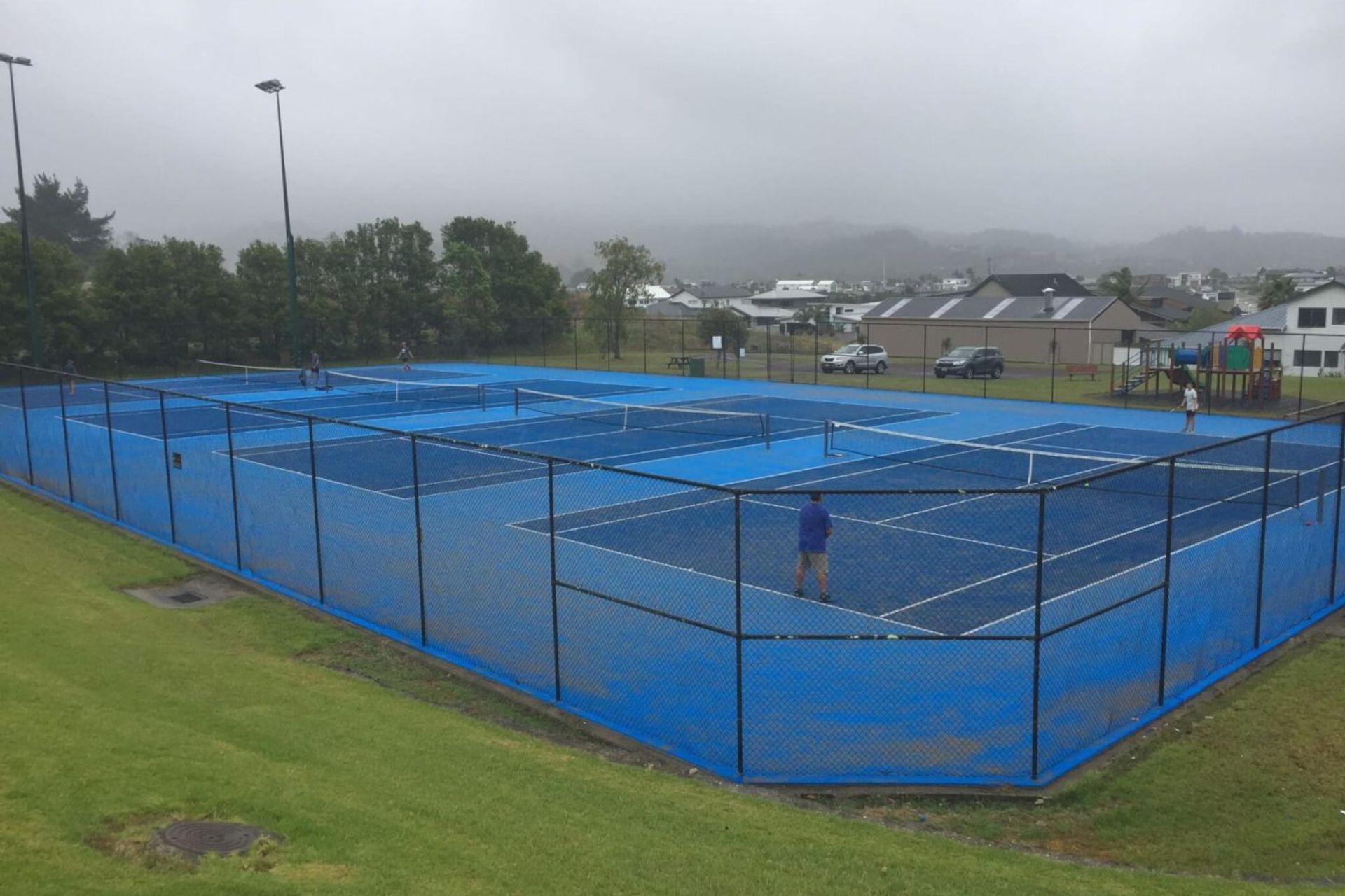 Pauanui Waterways new Tournament synthetic courts
