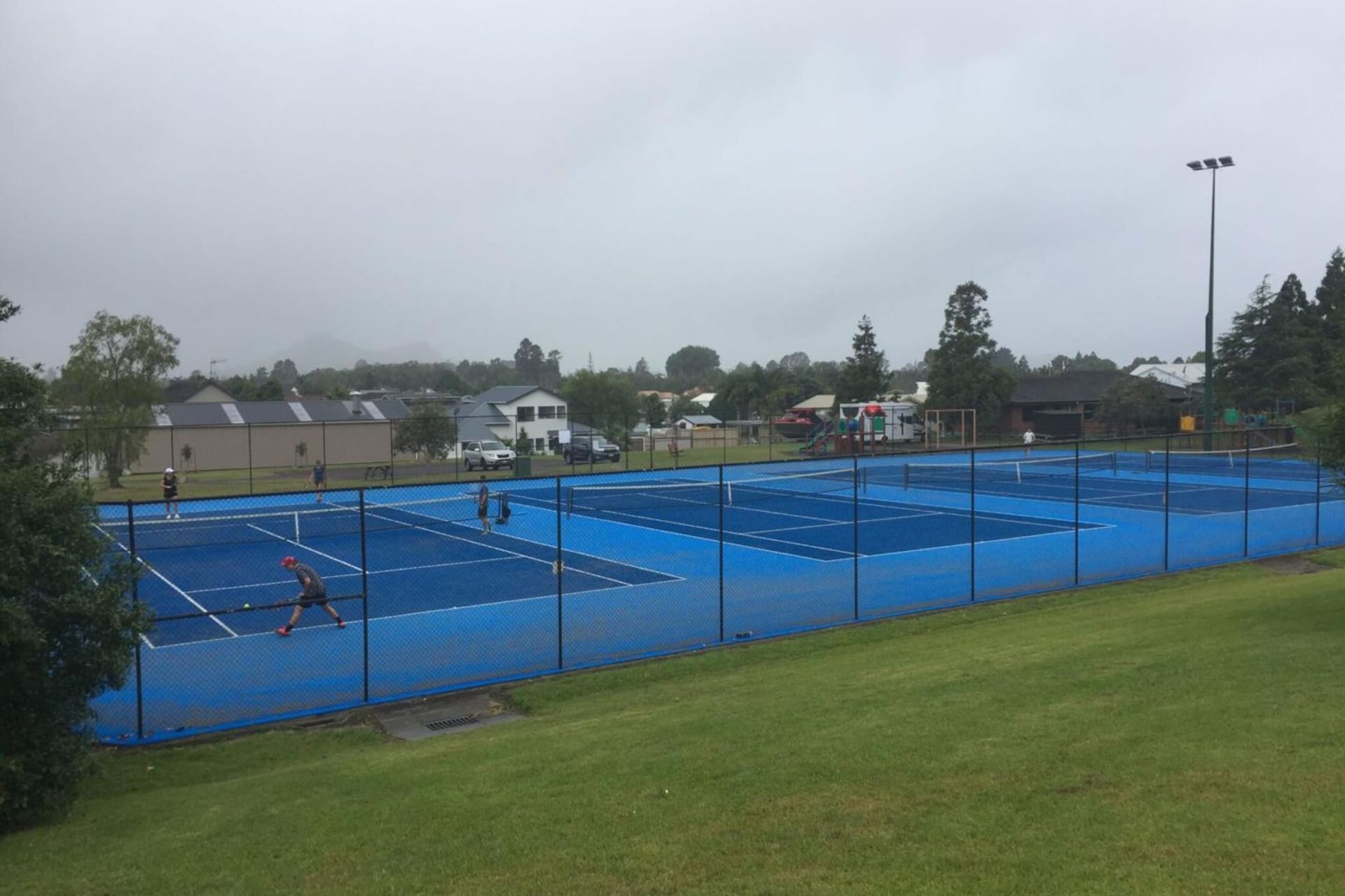 Pauanui Waterways new Tournament synthetic courts