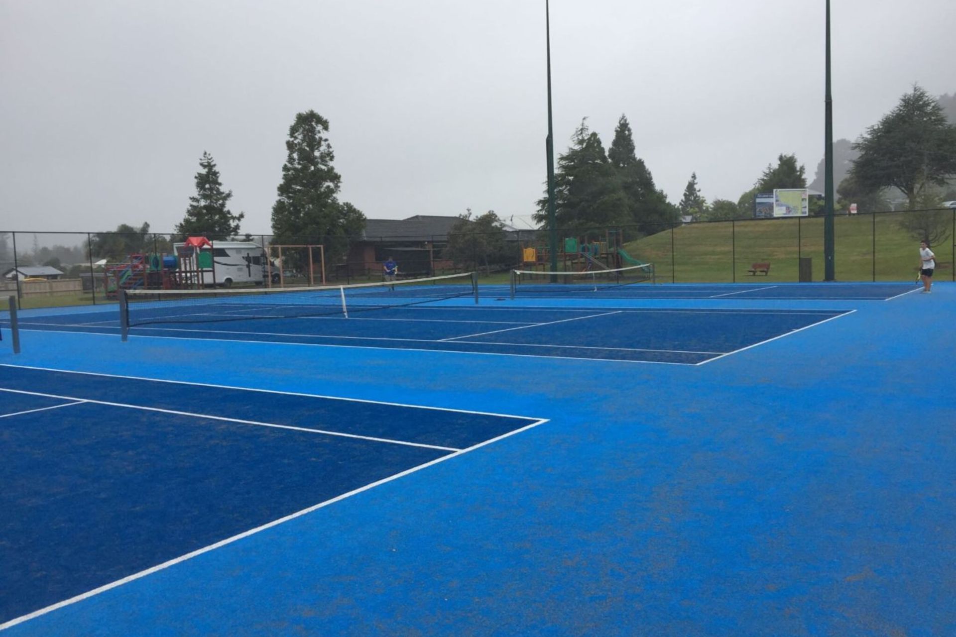 Pauanui Waterways new Tournament synthetic courts