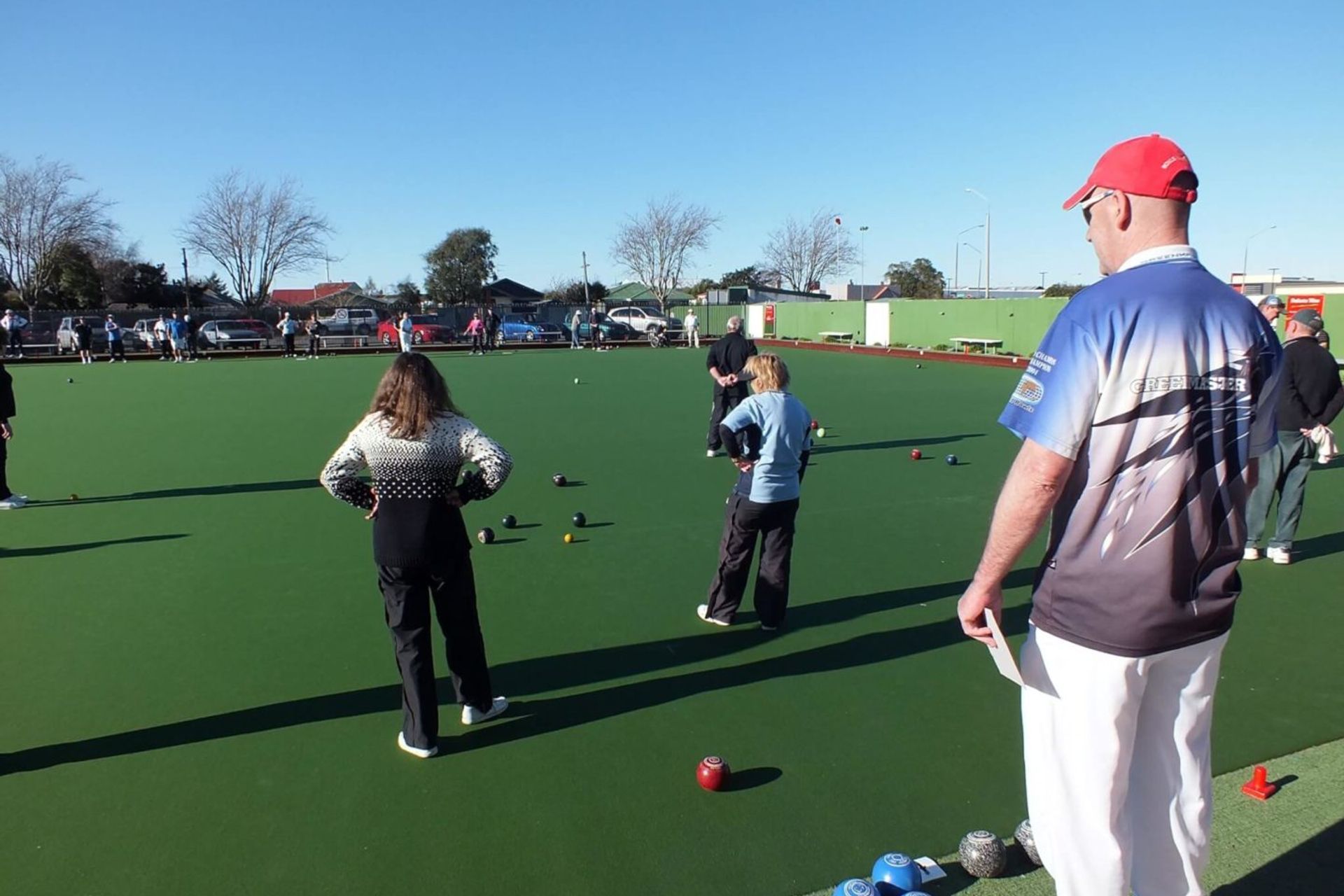 Rangiora BCs GreenWeave woven surface