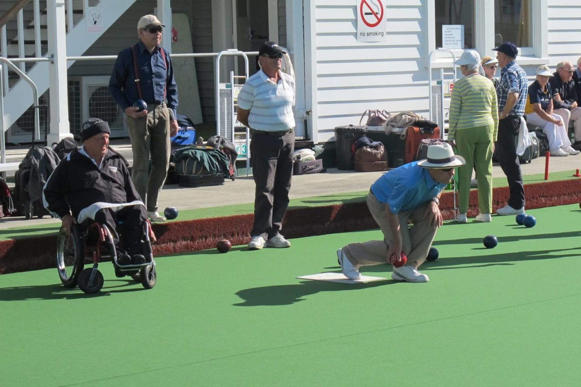 Rangiora BCs GreenWeave woven surface