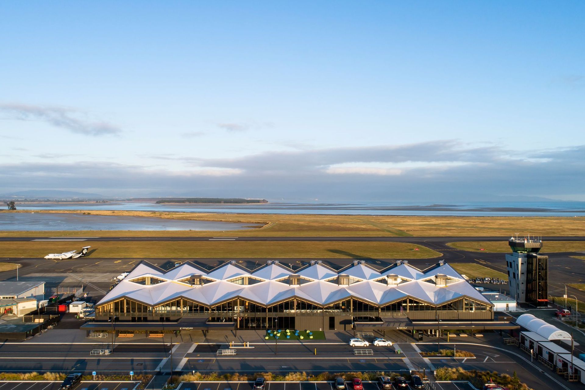 The airport's owners—Nelson Airport Limited—wanted a degree of modularity built into the design, which would easily enable the terminal to be further extended.