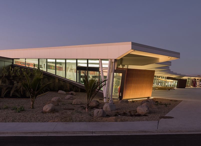 Te Hono New Plymouth Airport Terminal
