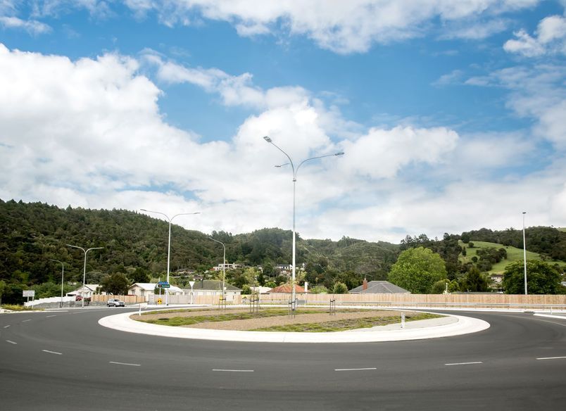 SH 1 / Kensington Ave Roundabout Development, Whangarei