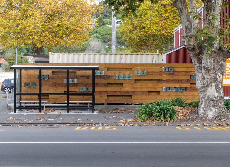 TRAMSHED FENCE, WHANGANUI RIVERFRONT