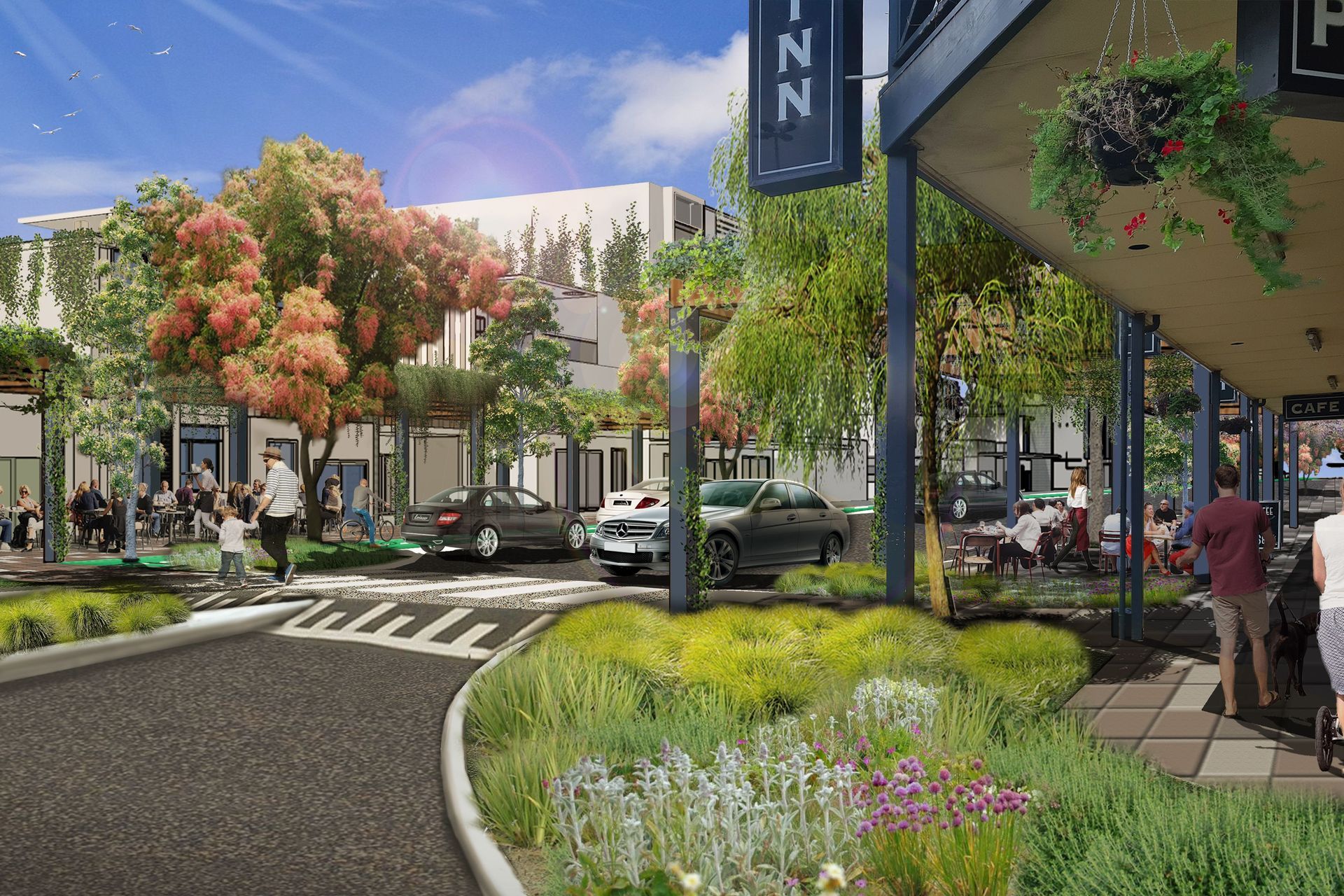 Moama Bridge Arts Precinct &amp; Meninya Street Masterplan