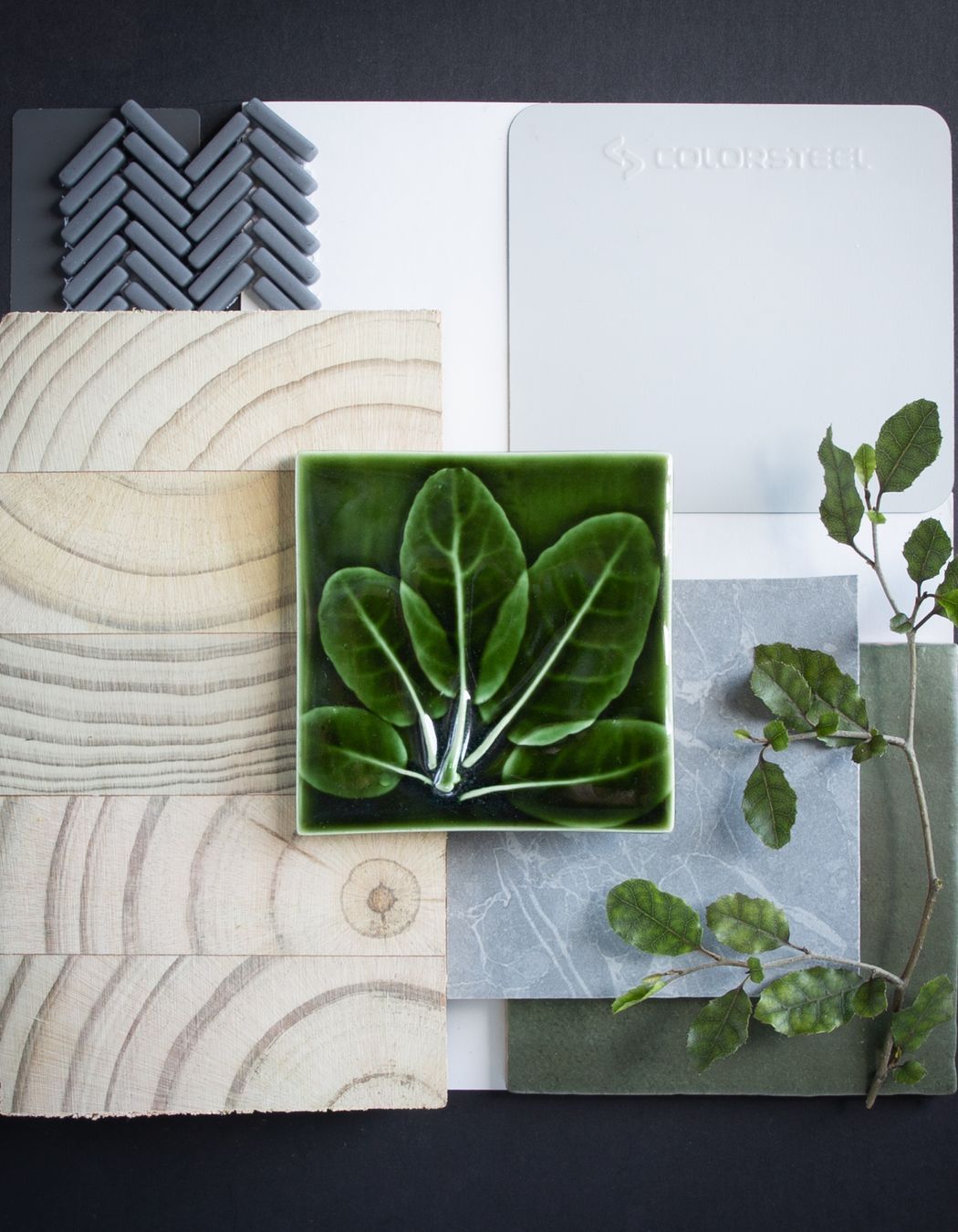 Colour: Gull Grey has that feel of discovery when you arrive at a waterfall or river after a long walk. It can be layered with both fresh greens and natural moss greens, NZ made radiata pine laminated beams and NZ handmade tiles, it marks a home as a place of arrival. This palette celebrates a home nestled in the bush, a place where one is refreshed and calmed by the peaceful environment.