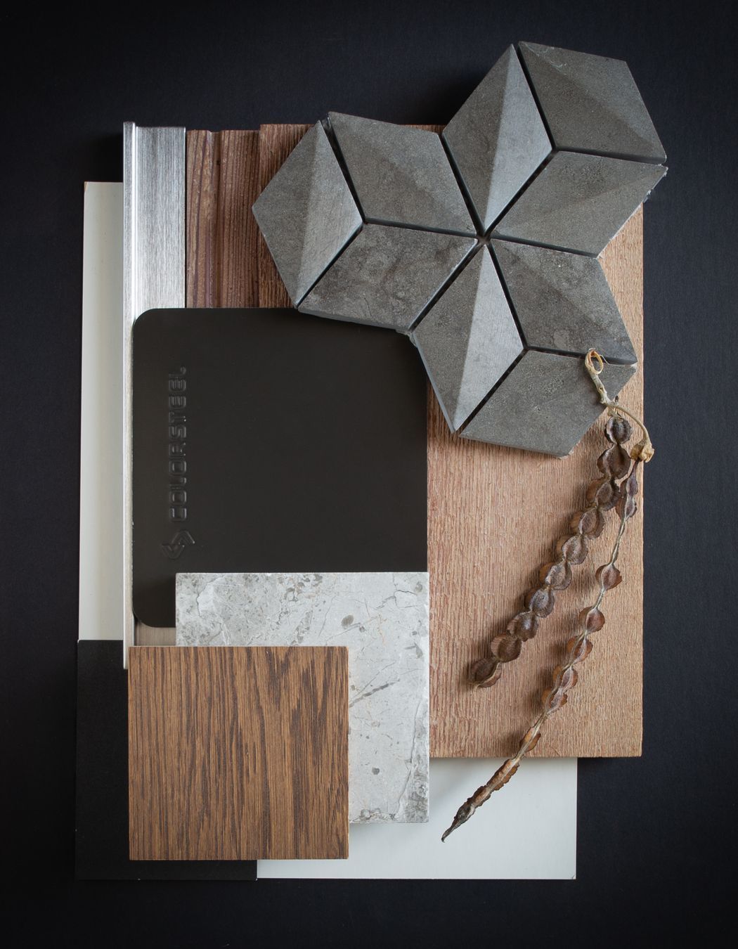 Colour: The Ironsand palette draws its inspiration from the shifting colours and textures of the black sand beaches. With weathered cedar cladding, oiled finishes and natural stone, this is a palette for those who love to bring the outside in with traces of sand on your feet.