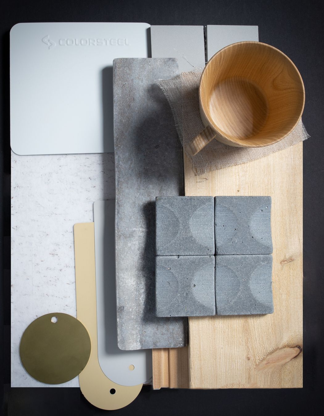 Colour: Snowstone Matte offers a contemporary approach to sustainability. Reducing the cooling load of a home through its light colour (yet low surface reflectivity) it is great for an eco home that has a focus on using natural materials and that has a thermally responsive design. FSC larch cladding or linings (that weathers to a soft natural grey externally over time) cork on the floor and natural linens are all tactile materials that are good for both the home owner and the environment.