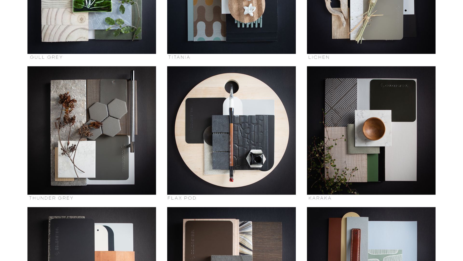 Colorsteel Moodboards banner
