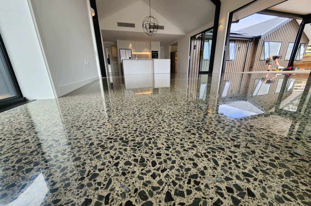 Summerville Polished Concrete Floor