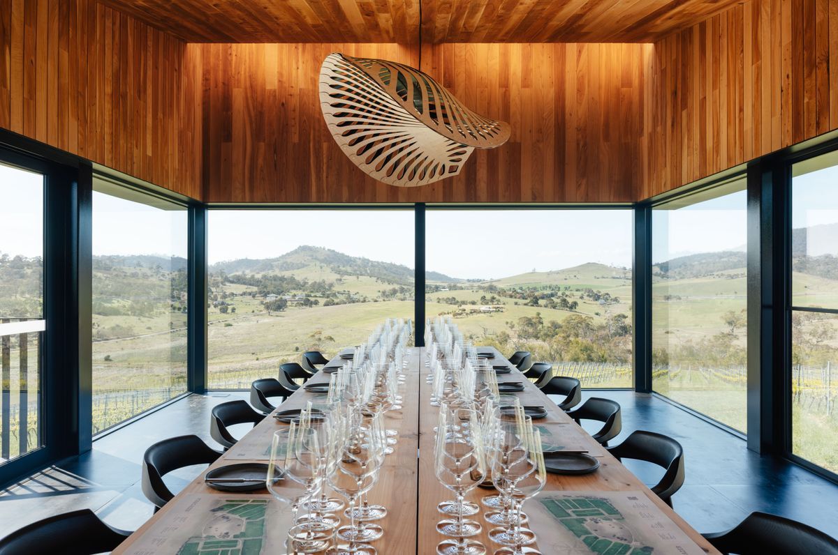 Stargazer wine tasting room