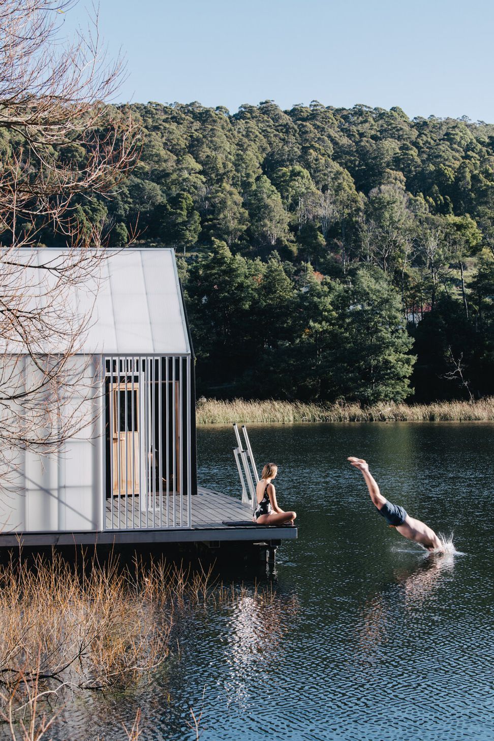 Derby Floating Sauna