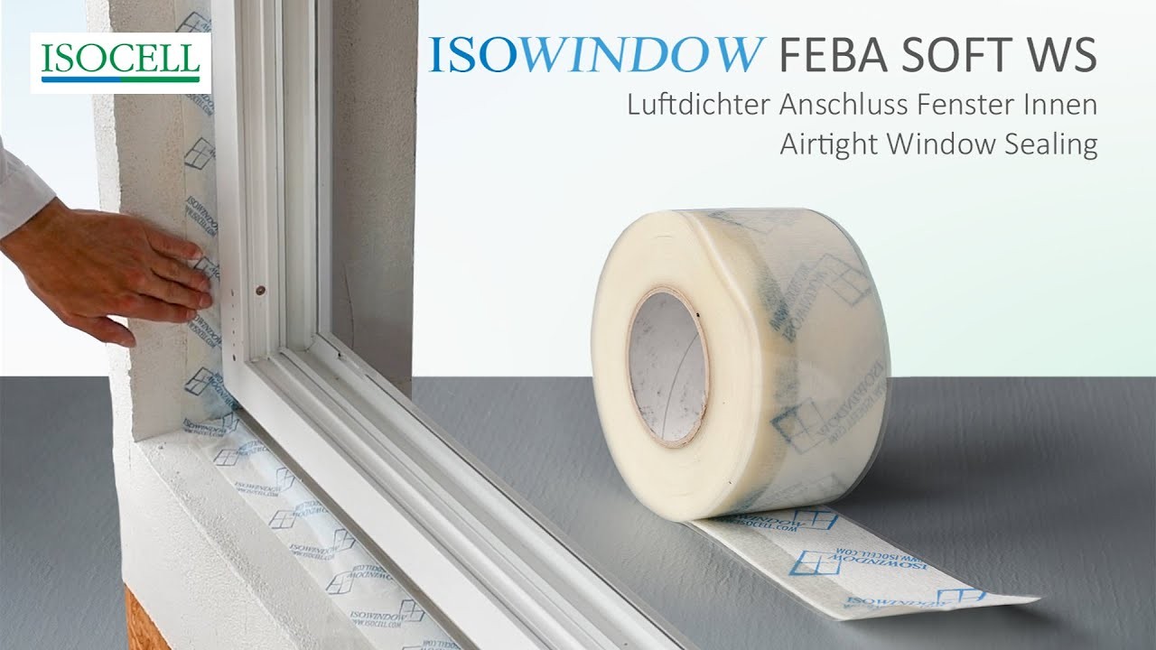 ISOWINDOW FEBA SOFT Window Tape – Internal/Double Sided gallery detail image