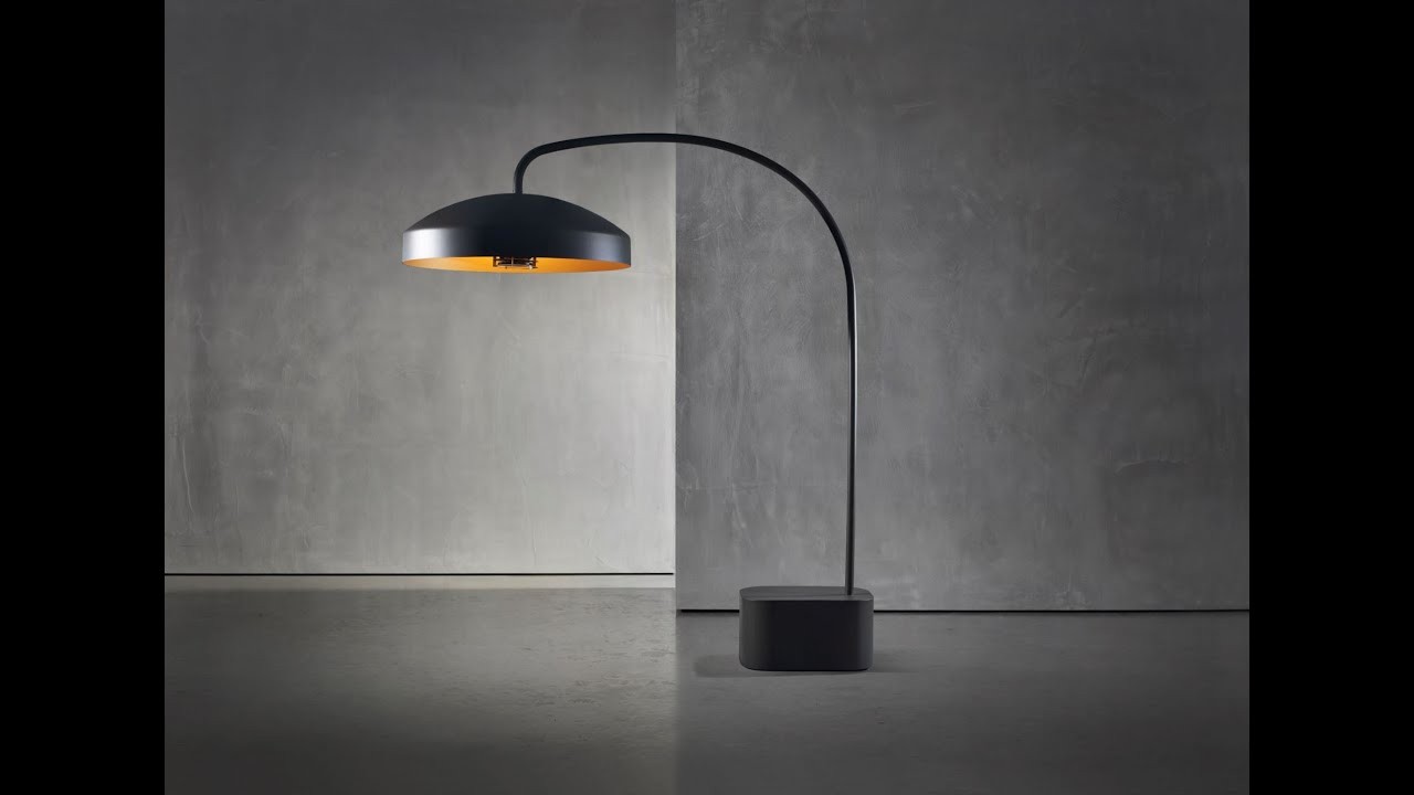 Disc Freestanding Infrared Outdoor Heater & Light gallery detail image