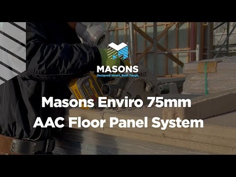 Masons Enviro AAC Panel Floor System gallery detail image