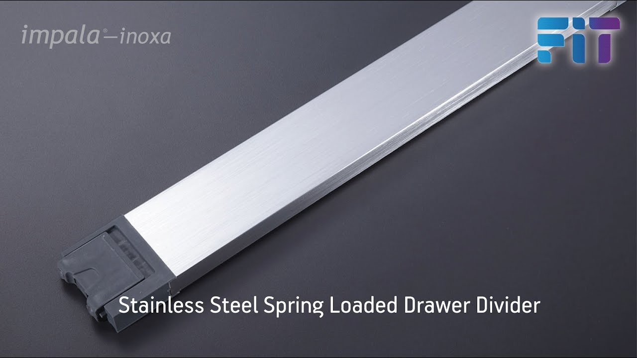 Inoxa Stainless Steel Drawer Organising System gallery detail image