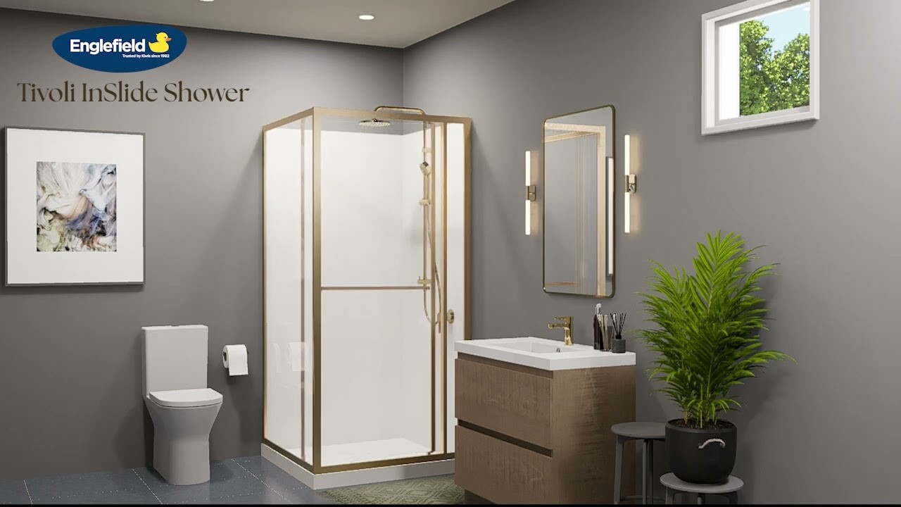 Tivoli InSlide Rectangular Corner Shower gallery detail image