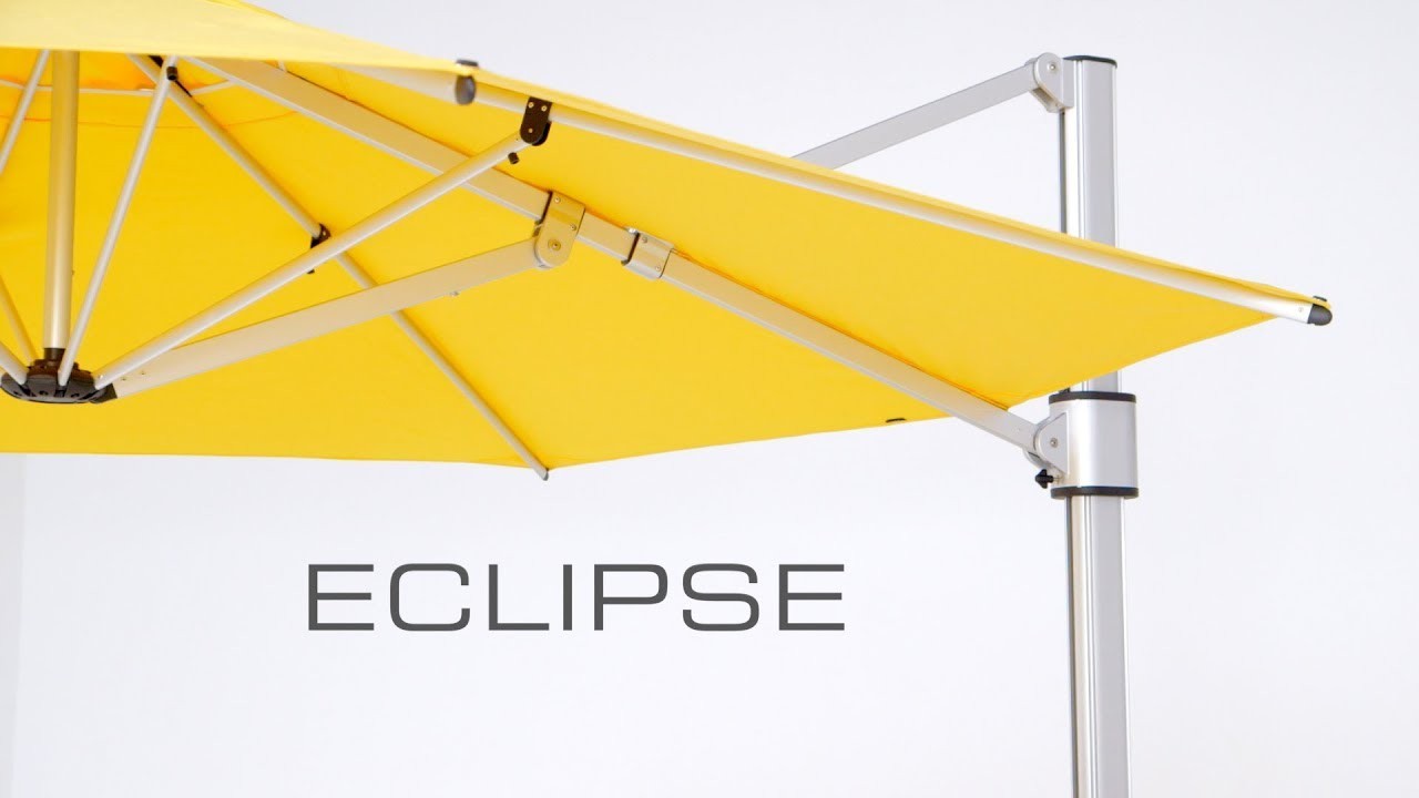 Eclipse 3.5m Square Cantilever Outdoor Umbrella gallery detail image