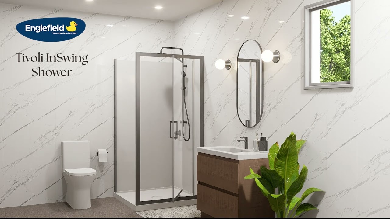 Tivoli InSwing Alcove Square Shower gallery detail image