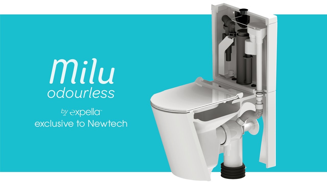 Milu Odourless BTW Toilet Suite - Crest gallery detail image