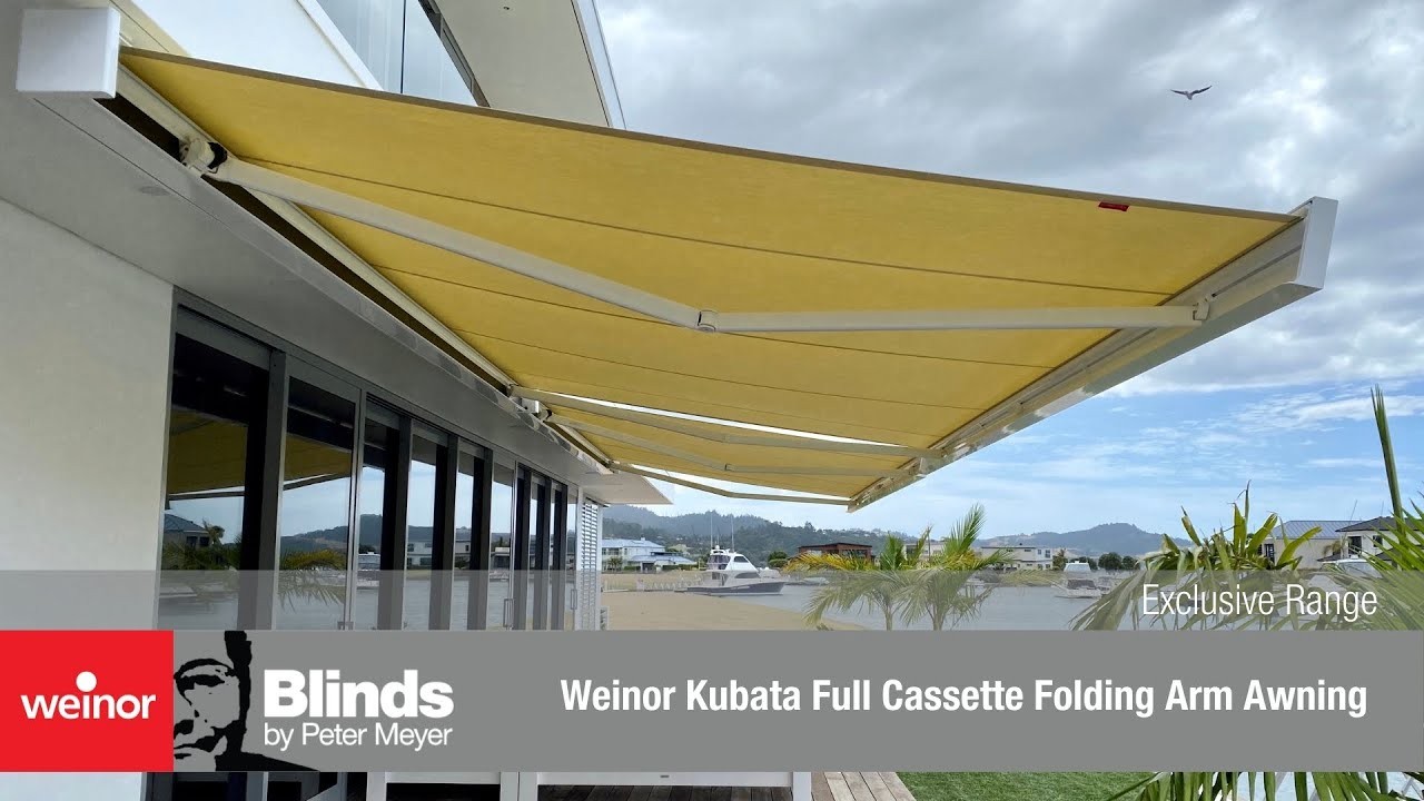 Weinor Kubata + Kubata LED Full Cassette Folding Arm Awning gallery detail image