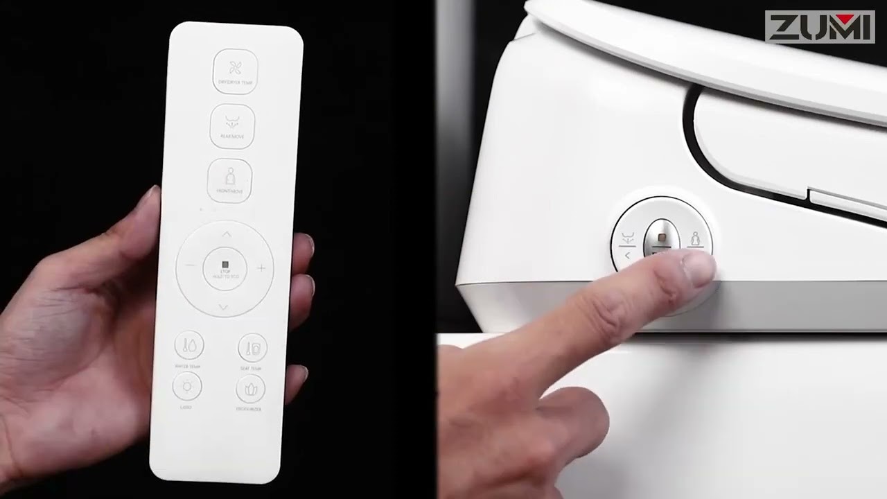 Zero Rimless Whirlpool Flushing Smart Bidet Toilet gallery detail image