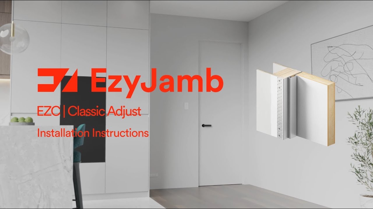 EzyJamb Classic Adjust Flush Door Jamb System gallery detail image