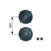 Balut Double PITT Burner gallery detail image