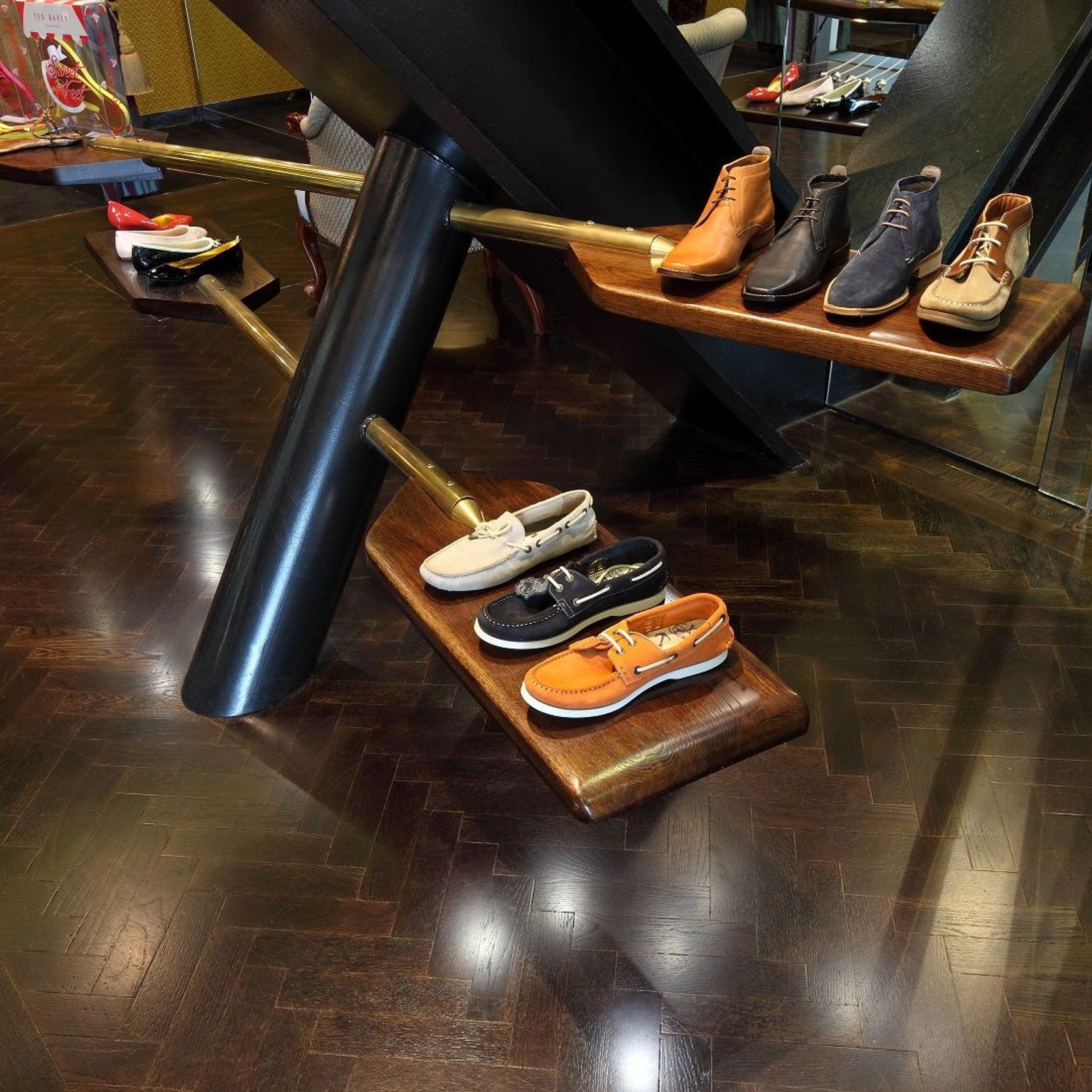 American White Oak, Herring Bone Packet Flooring gallery detail image