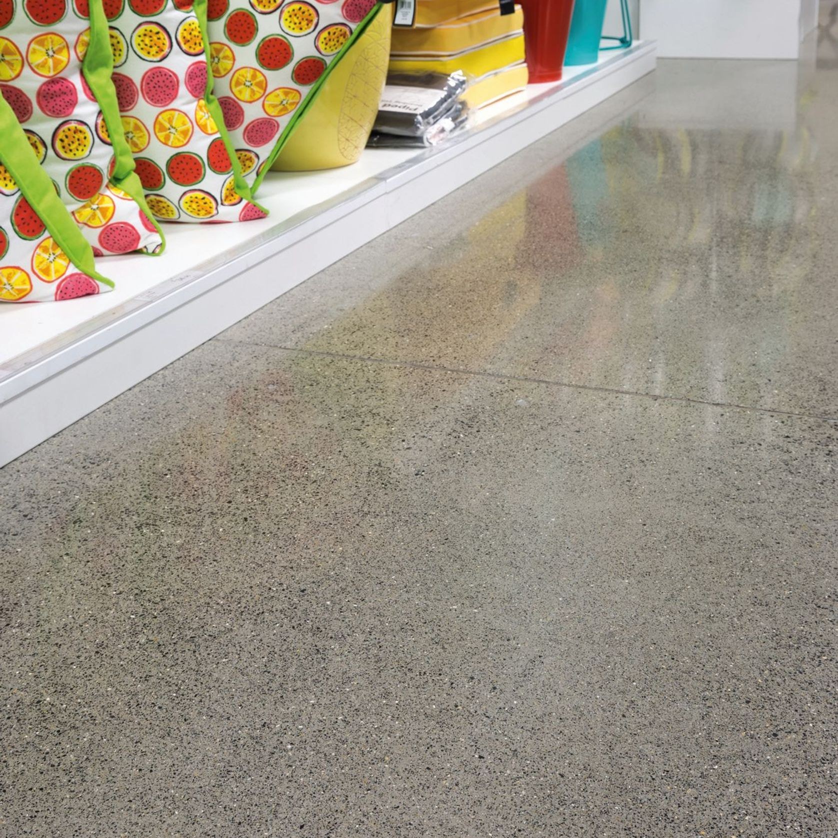 Diamond Polished Concrete Floor - Beach House gallery detail image