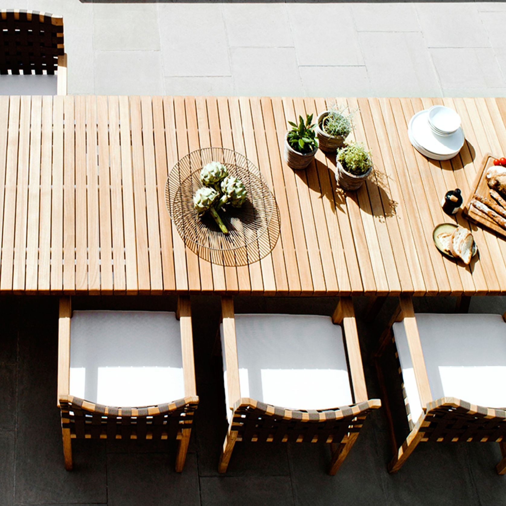 Vis A Vis Chair by Tribu gallery detail image