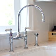 Perrin & Rowe Ionian Kitchen Tap Mixer With Spray Rinse gallery detail image