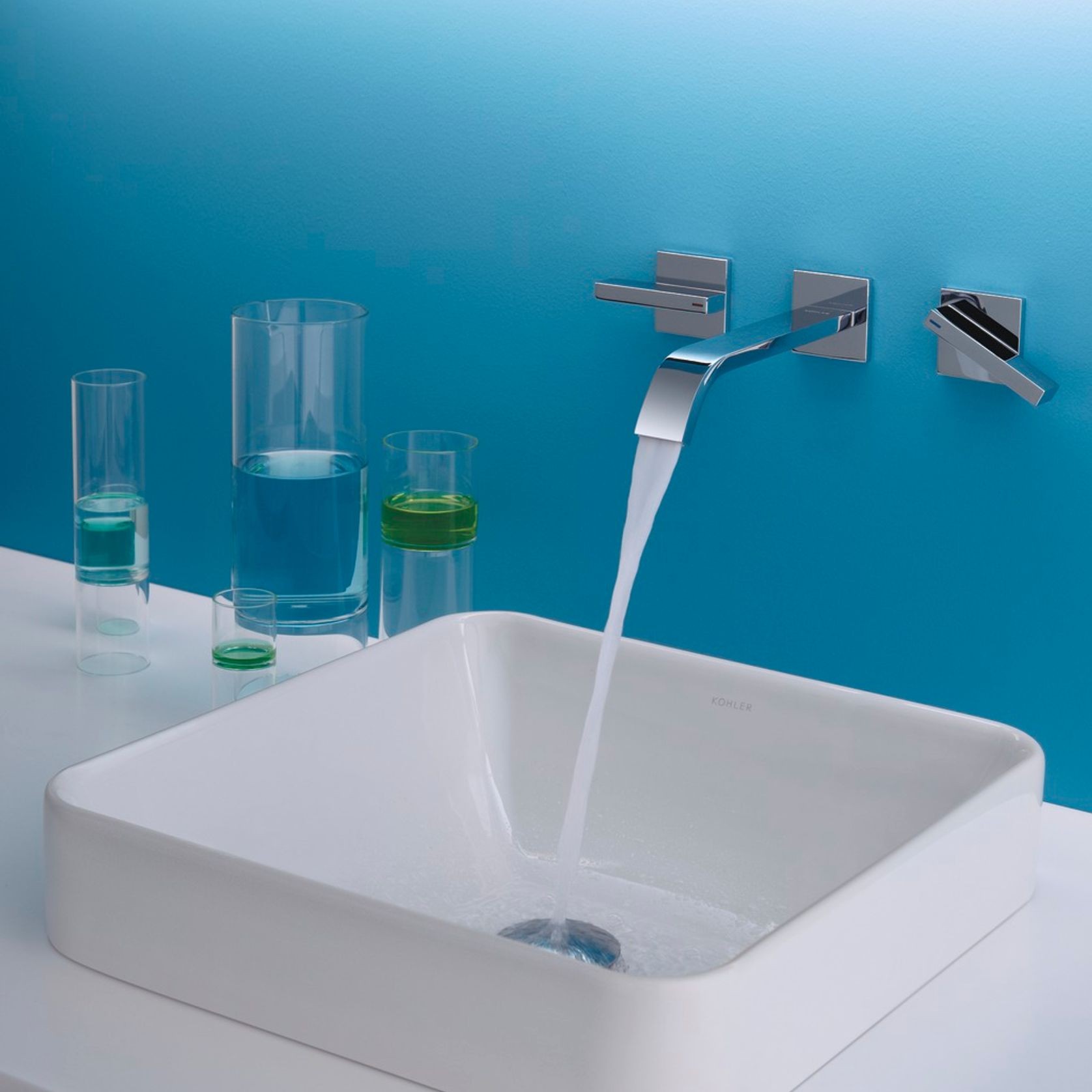 Loure Wall Mount Basin Set gallery detail image