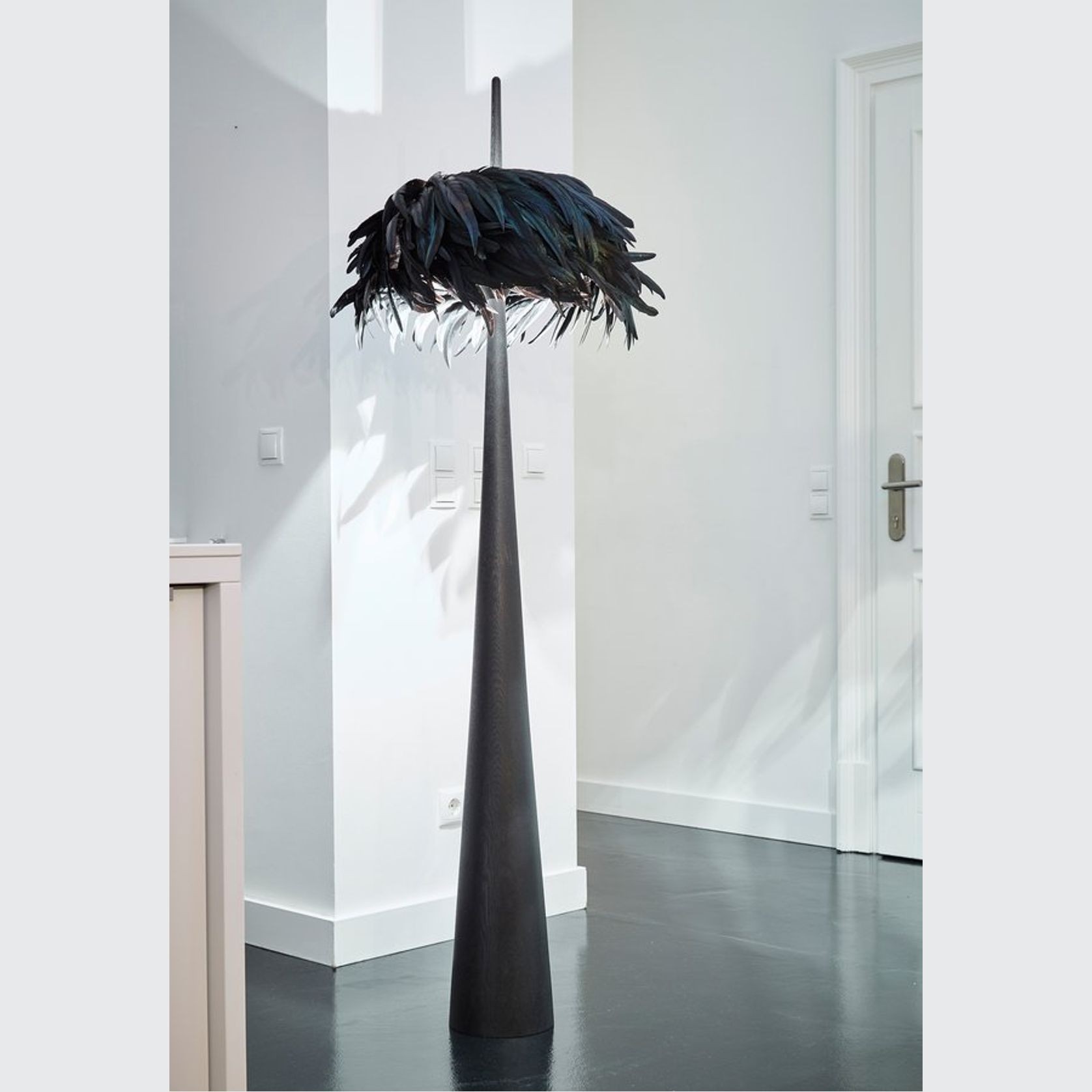 Luna Crescenta Floor Lamp by Pluma Cubic gallery detail image