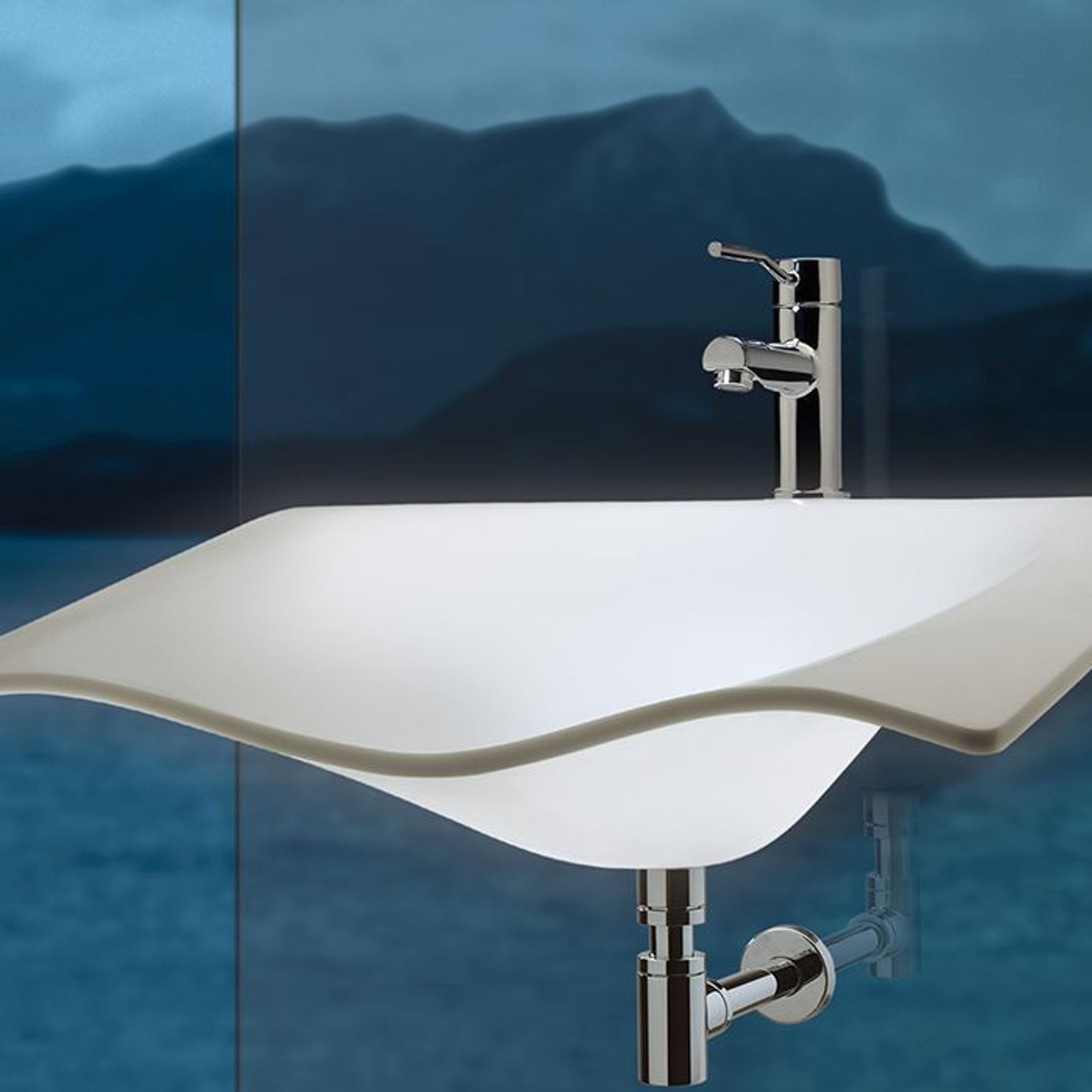 Flight Universal Wash Basin by GOMAN gallery detail image