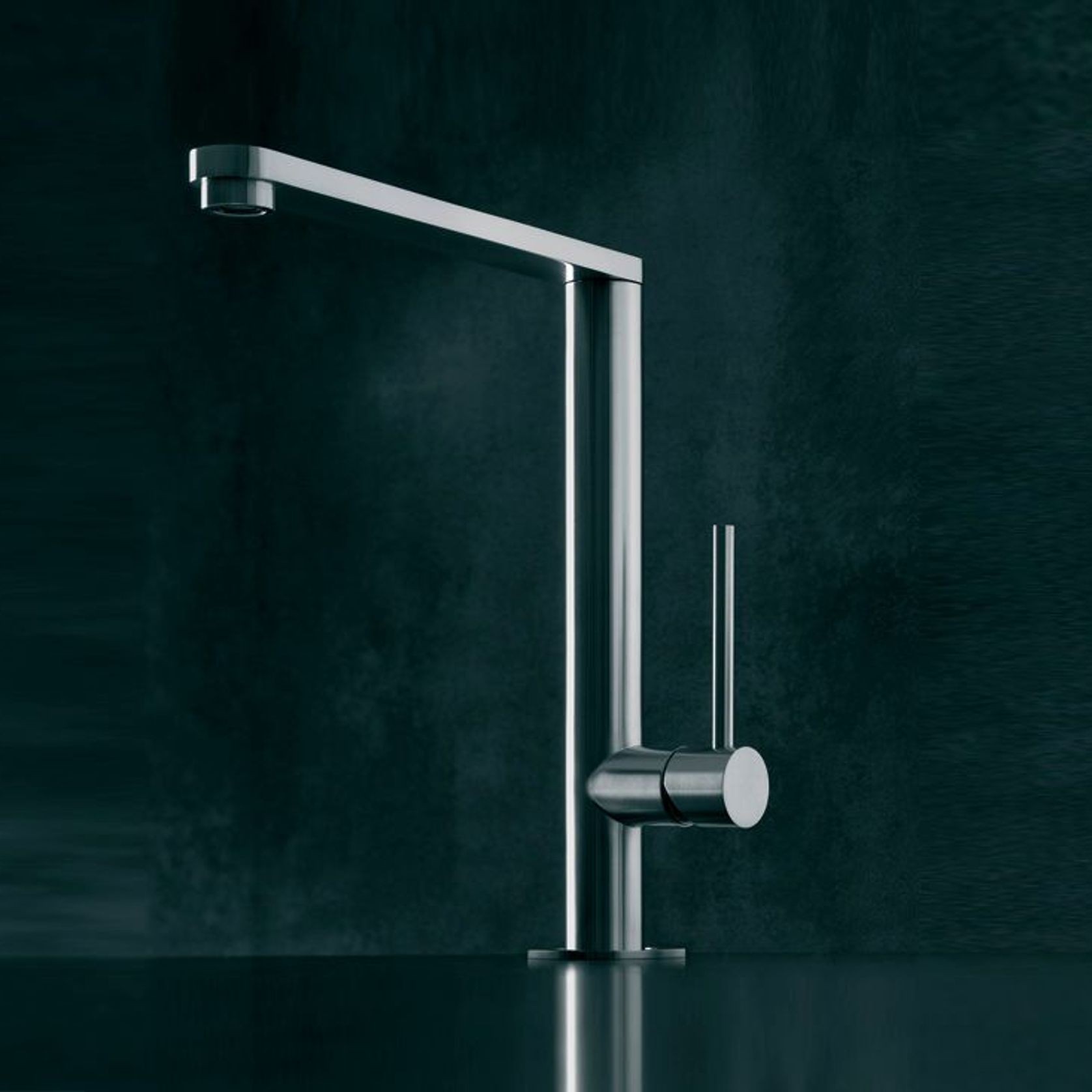 Inox 324 Kitchen Sink Mixer by QUADRO gallery detail image