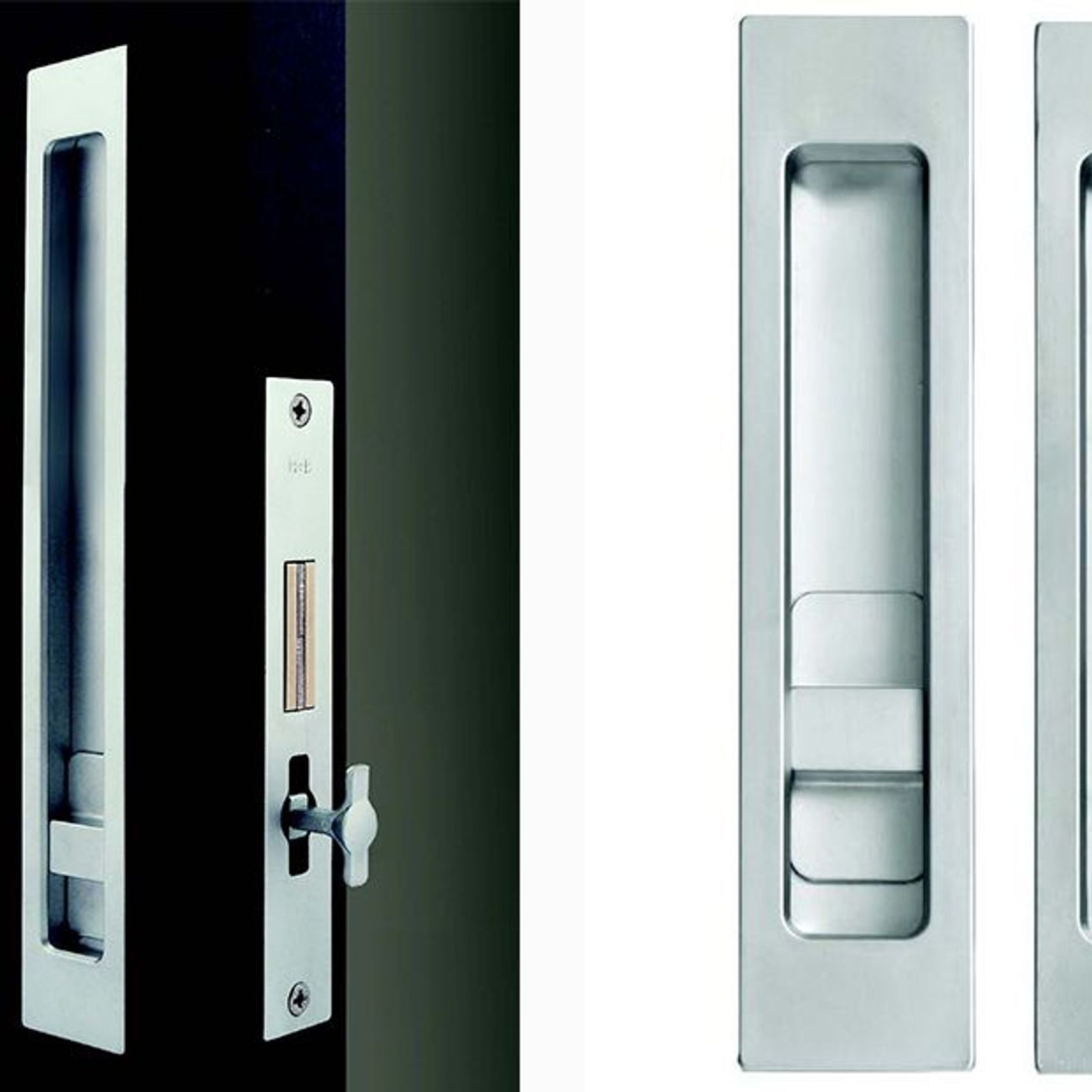 HB695 250mm Privacy Set for Sliding/Cavity Slider Doors gallery detail image
