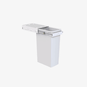 Compact Bin Storage - 1 x 40 Litre Bucket - Handle Pull gallery detail image