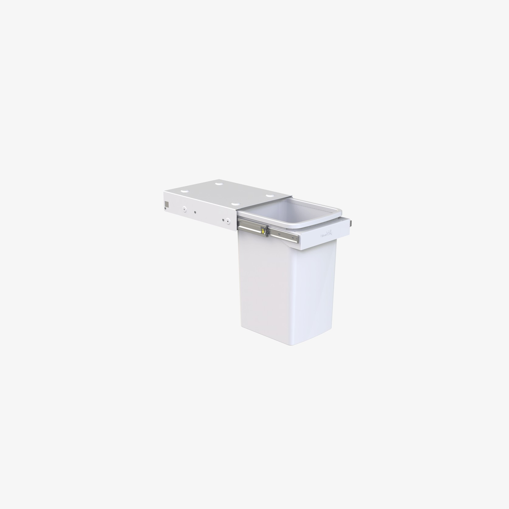 Compact Bin Storage - 1 x 20 Litre Bucket - Handle Pull gallery detail image