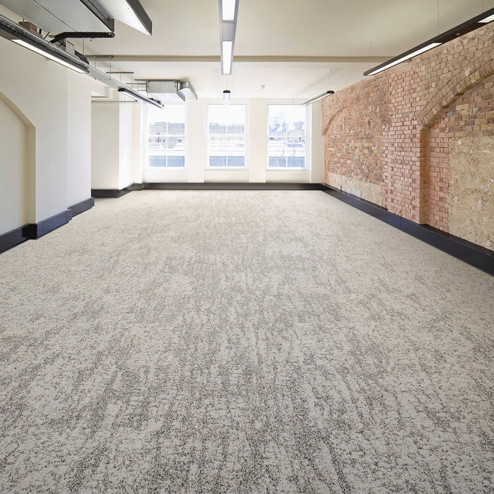 Leaf carpet tiles Handcraft Collection by modulyss® gallery detail image