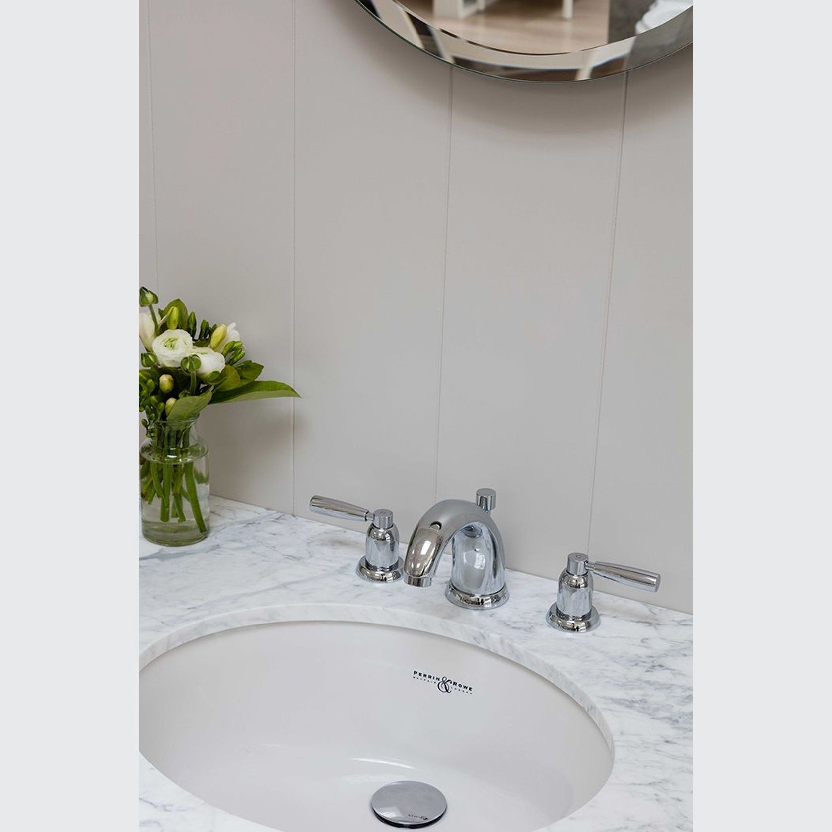 Perrin & Rowe Contemporary 3 Hole Basin Tap gallery detail image