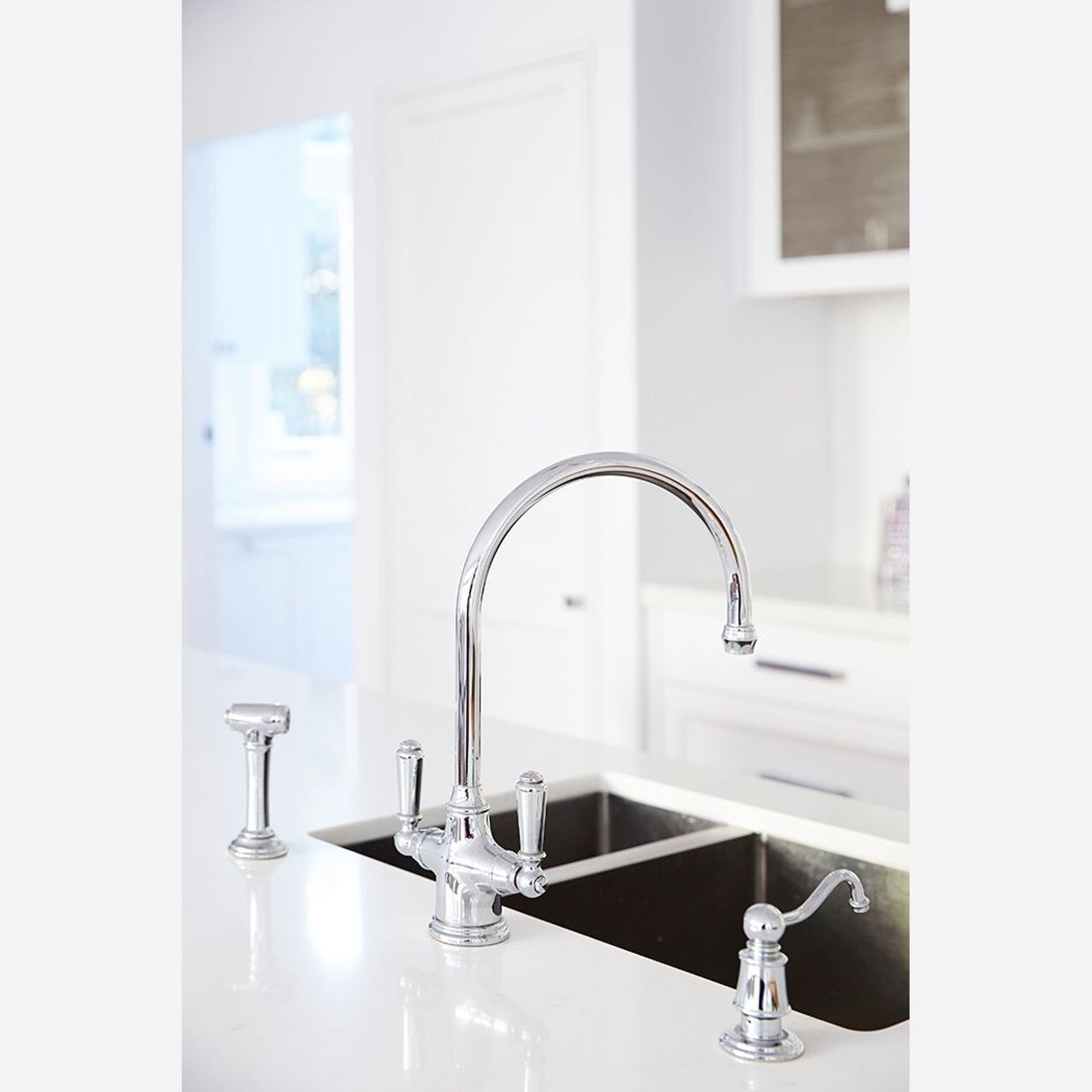 Perrin & Rowe Phoenician kitchen tap gallery detail image