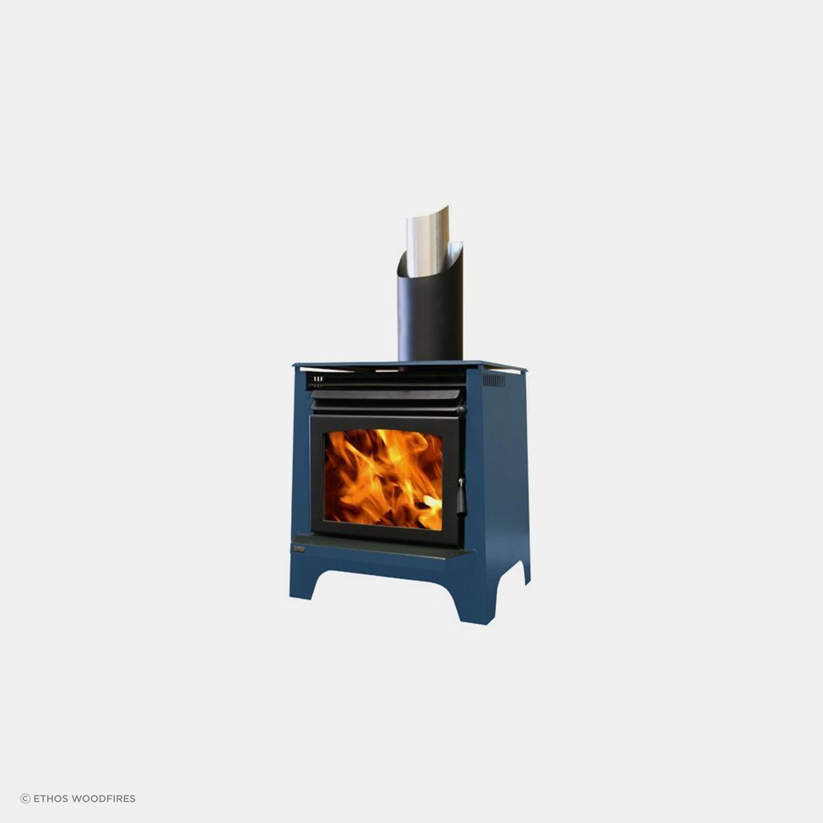 Phoenix Freestanding Wood Fireplace gallery detail image