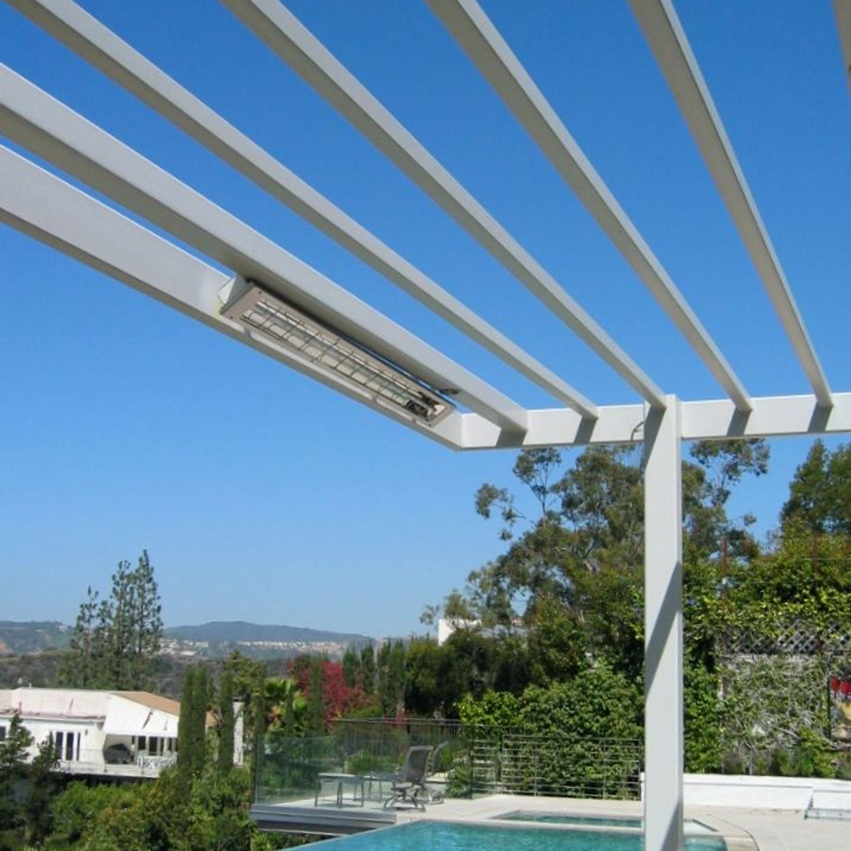 Slimline Heaters Silver by Infratech gallery detail image