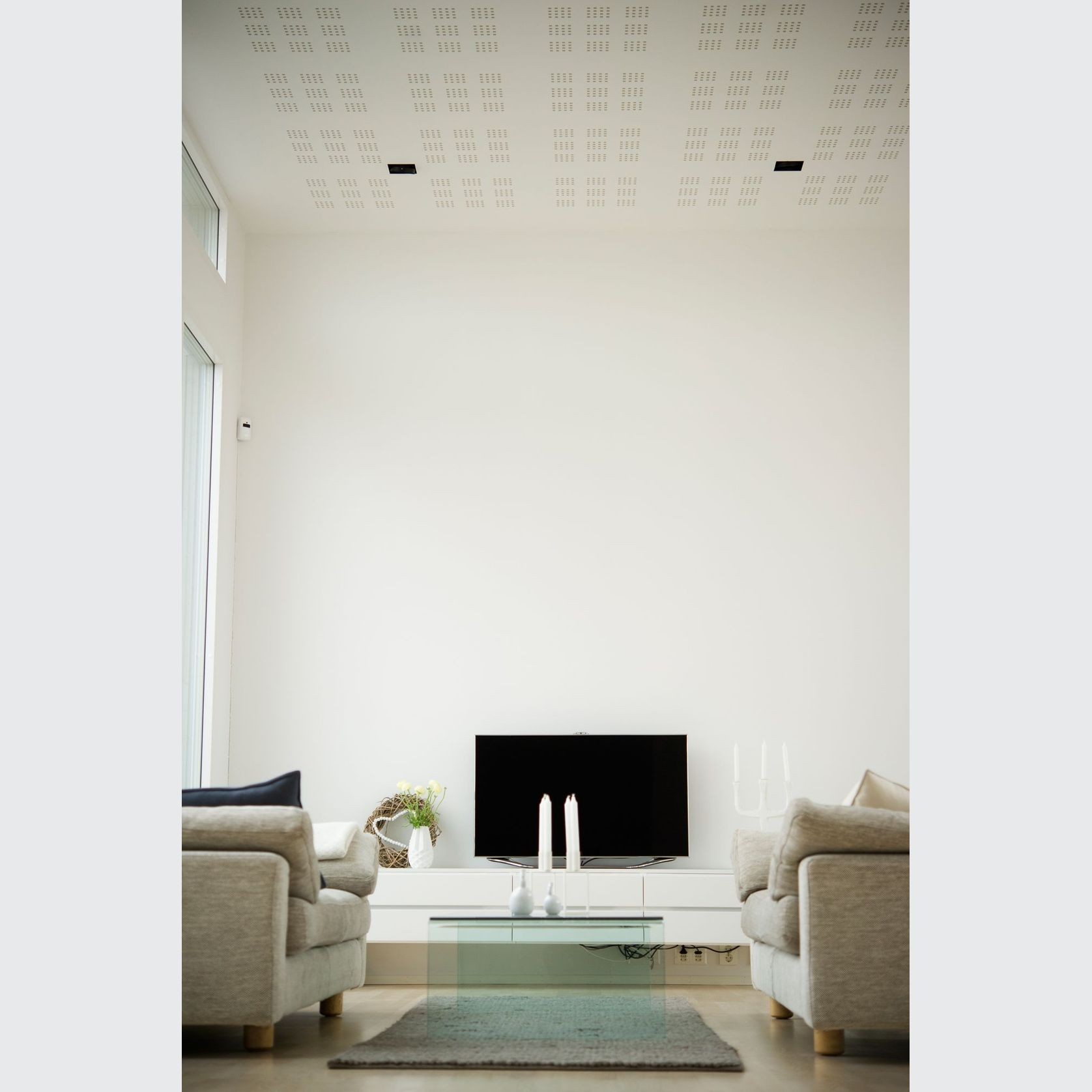 Protone 12mm Square Minigrid Perforated Plasterboard gallery detail image